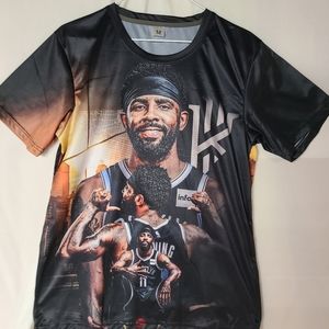 NWOT Black medium polyester with Kyrie Irving on front and back